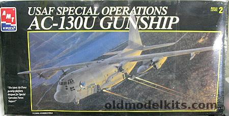 AMT 1/72 USAF Special Operations AC-130U Gunship, 8326 plastic model kit